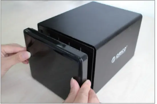 ORICO NS USB30 Series 35 Inch USB 30 HDD Docking Station  - Hard drive indicator 1