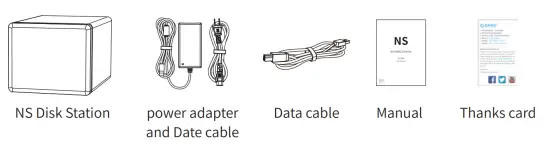 ORICO NS USB30 Series 35 Inch USB 30 HDD Docking Station  - the box