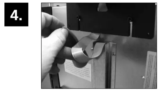 Remove the protective material