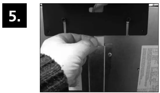 Place the flat cable