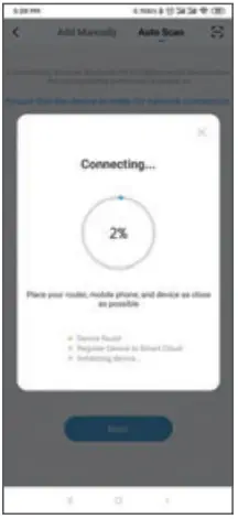 Connect with mobile phone