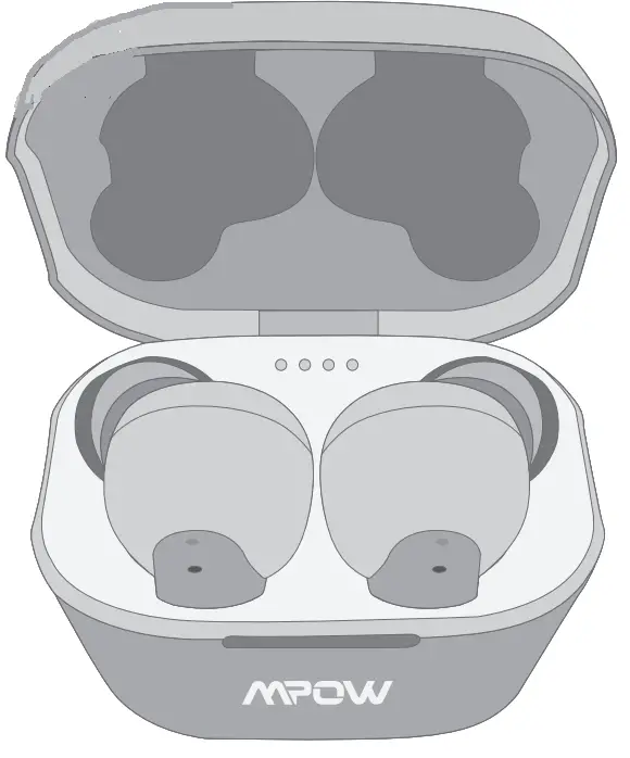 MPOW BH432B-1 True Wireless Earbuds