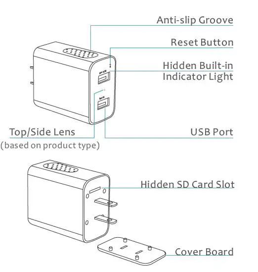 LUOHE LH-FT-TOP WiFi Security Camera  1