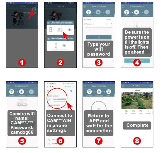 LUOHE LH-FT-TOP WiFi Security Camera  6