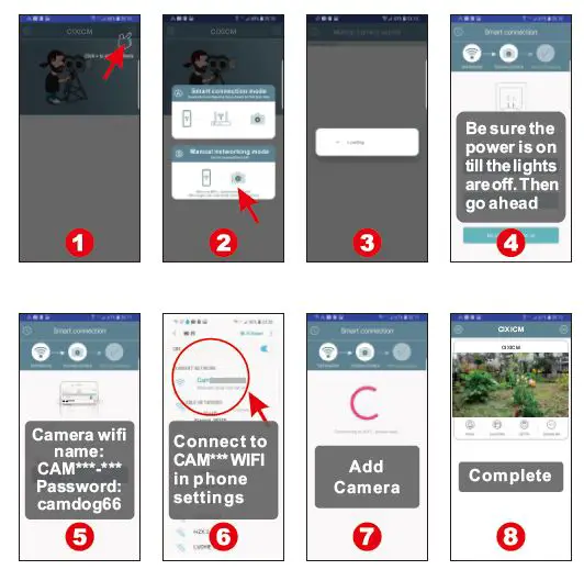 LUOHE LH-FT-TOP WiFi Security Camera  7