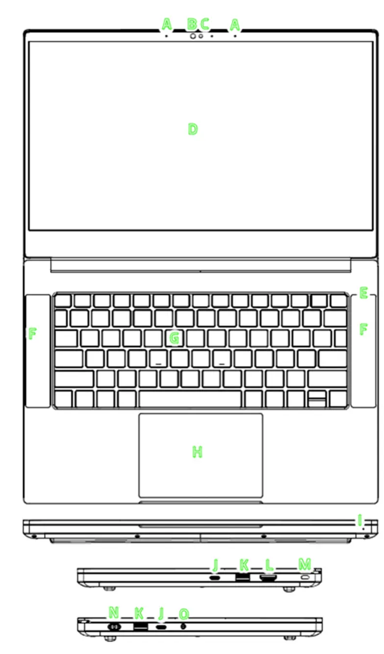 RAZER RZ09-0370 14 Inch Blade 14 Gaming Laptop