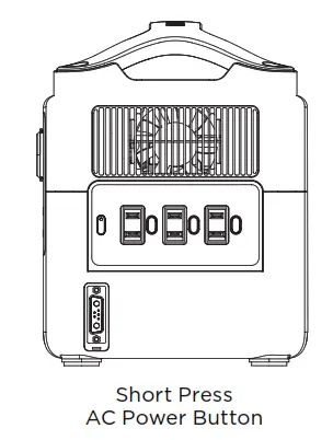 ECOFLOW River Pro Portable Power Station 720Wh - AC Output Port