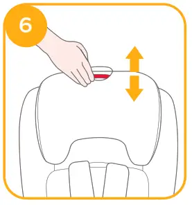 joie Bold R Booster Car Seat -Adjustment