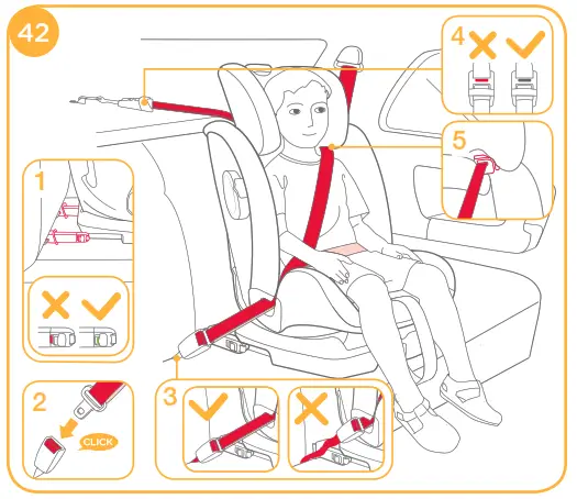 joie Bold R Booster Car Seat -completely