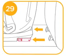 joie Bold R Booster Car Seat -connectors