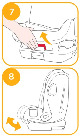 joie Bold R Booster Car Seat -recline