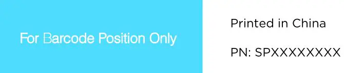 ThinkCentre M90q - BAR Code Position