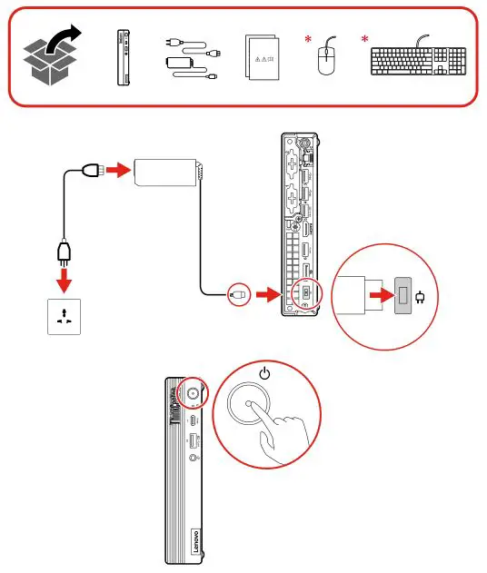 ThinkCentre M90q - Initial Setup