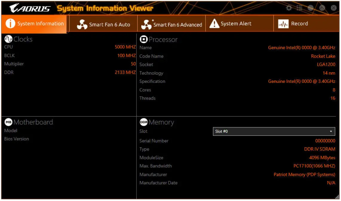 GIGABYTE B660 Series Motherboard - app