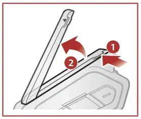 SENA 50R-01 50R Low Profile Motorcycle Bluetooth Communication System-fig11
