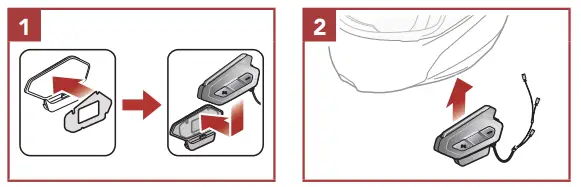 SENA 50R-01 50R Low Profile Motorcycle Bluetooth Communication System-fig9
