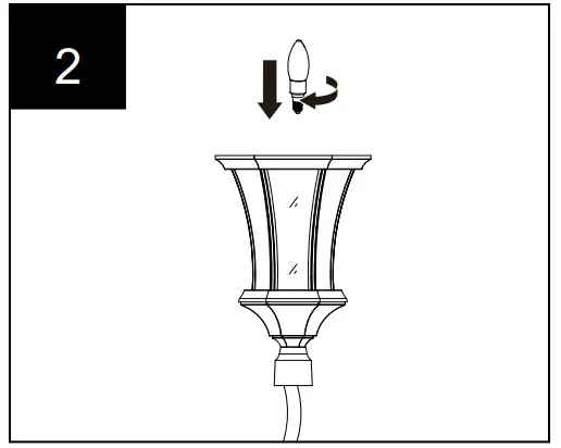 LUTEC 7199601012 Single Head Light Post Lantern - Insert bulb