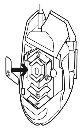 logitech G502 Hero High Performance Gaming Mouse - parts 4