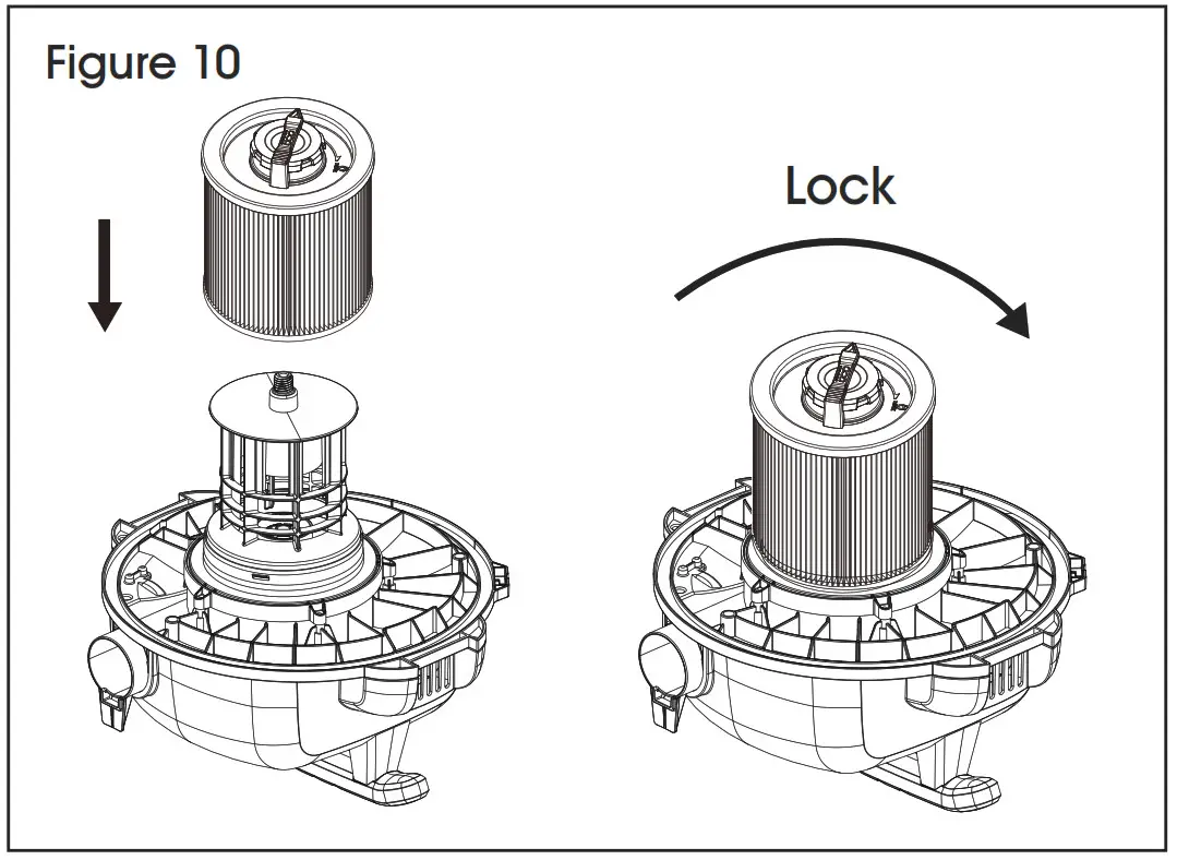 ULINE Dewalt 12 Gallon Wet-Dry Vacuum- figure-10