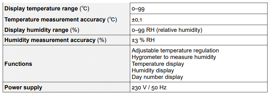 wiltec 52168 Incubator for Reptile Eggs fig 1