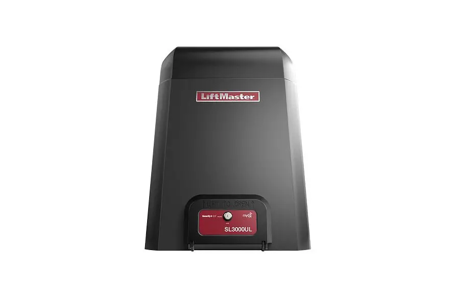 Lifemaster Sl3000ul Slide Gate Operator User Manual Lifemaster Sl3000ul Slide Gate Operator User Manual