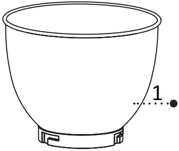Commercial CHEF CHSM53MB Stand Mixer D