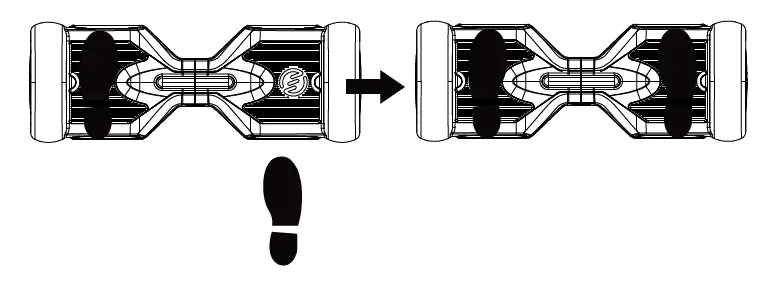 SWFT-GLW-CHB Glow Electronic Rechargeable Hoverboard Nightclub FIG 2