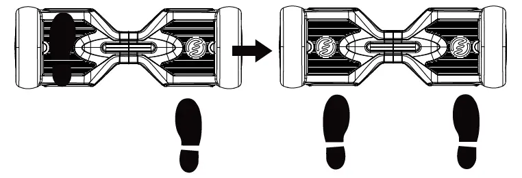 SWFT-GLW-CHB Glow Electronic Rechargeable Hoverboard Nightclub FIG 4