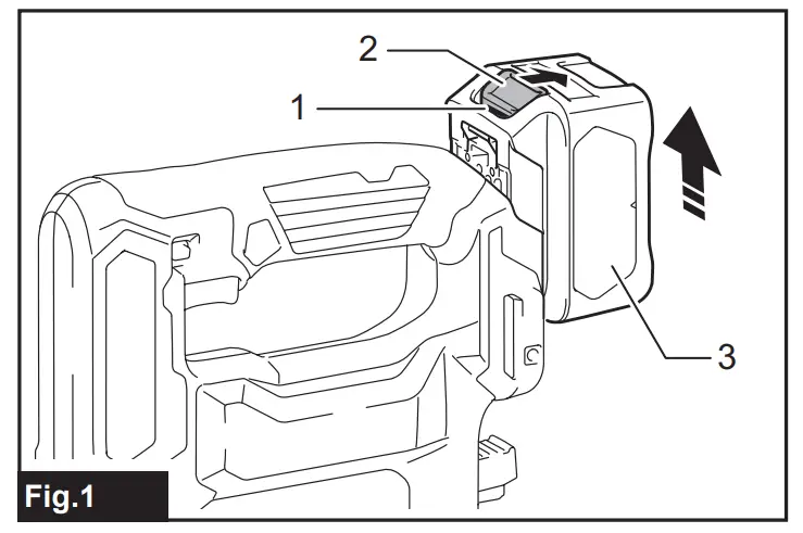Installing battery cartridge