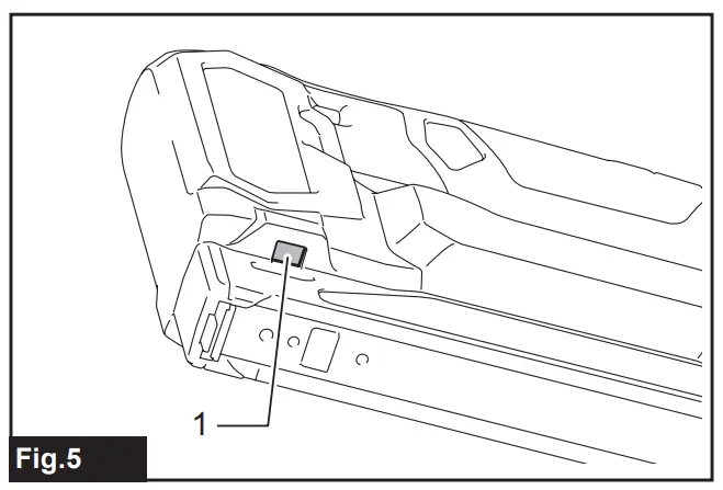 Lighting up the lamp