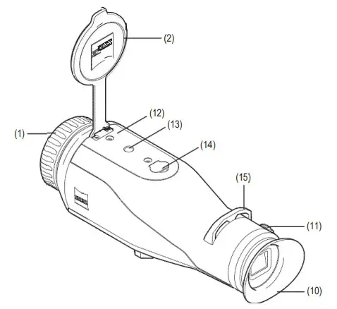 ZEISS DTI 3 35 Digital Thermal Imaging Camera - figure 2