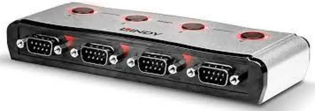 LINDY 42858 USB to 4 Port Serial Converter