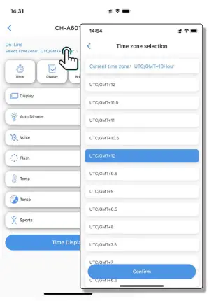 CHKOSDA CH3390 WiFi Digital LED Wall Clock-fig8
