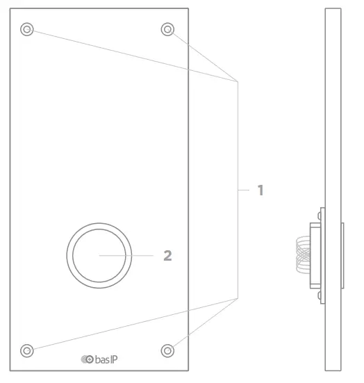 bas IP SH 46T Touch Free Doorbell - fig1