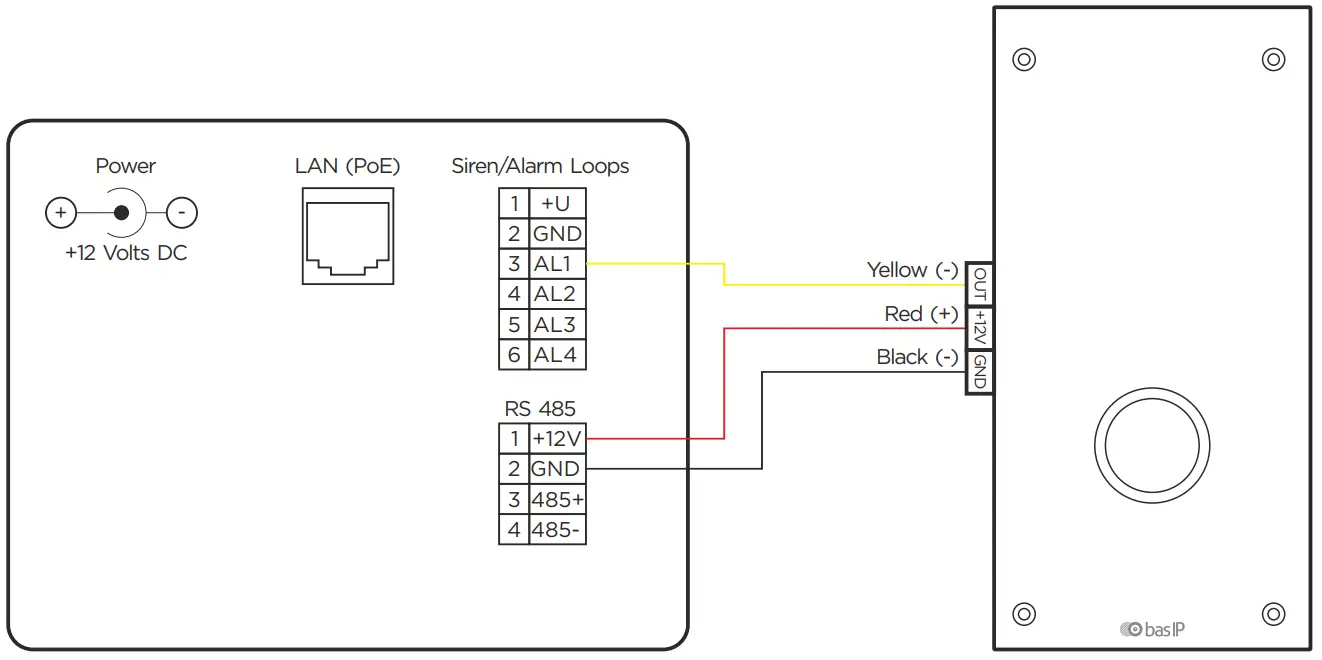 bas IP SH 46T Touch Free Doorbell - fig2