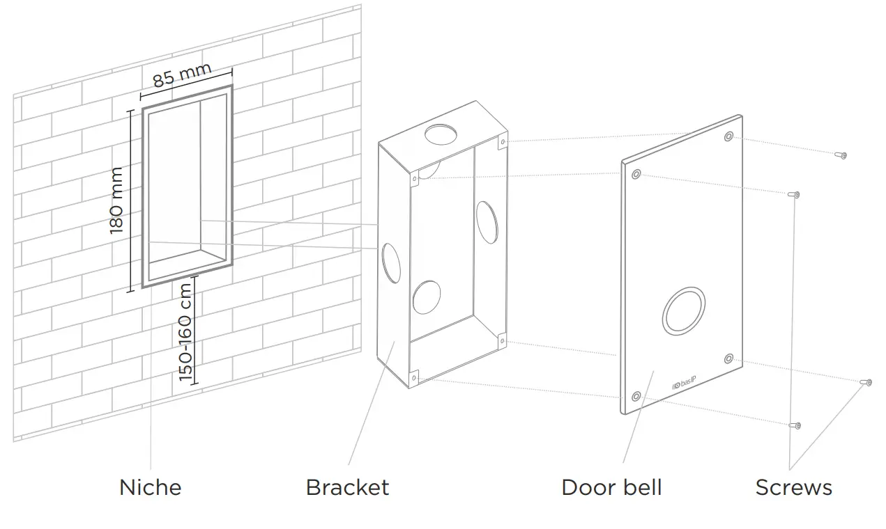bas IP SH 46T Touch Free Doorbell - fig3