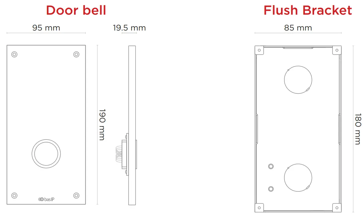 bas IP SH 46T Touch Free Doorbell - fig4
