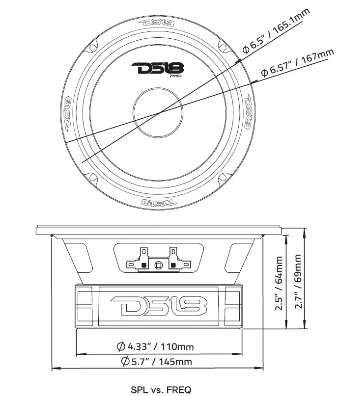 DS18 PRO-GM6.4PK Mid and High Complete Package fig 1