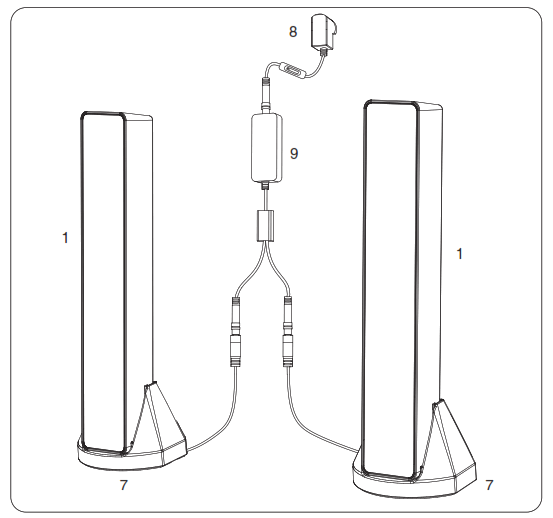 ONFORU MZT-FW01 Smart LED Light - fig1