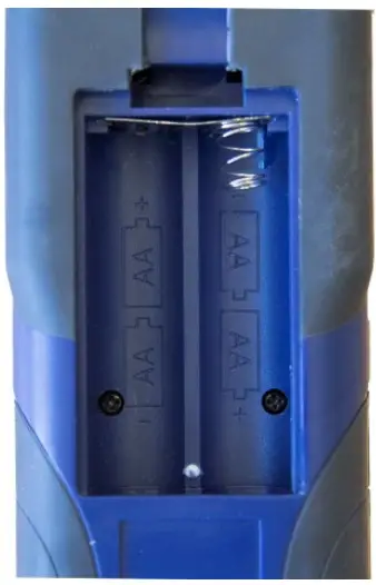 WOHLER GS 300 Propane Gas Sniffer - Changing