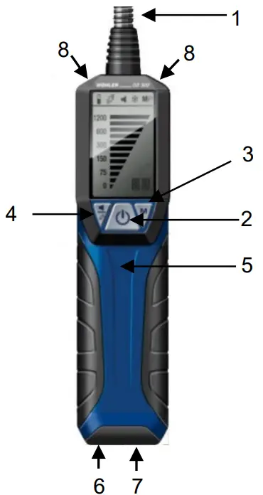 WOHLER GS 300 Propane Gas Sniffer - fig