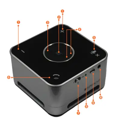 Spracht-MCP-3030-Conference-Mate-Combo-Bluetooth-Wireless-and-USB-Combo-Speaker-Fig-1