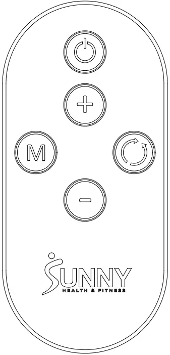 SUNNY Health Fitness SF B020029 PWR Cycle Electric Under Desk Bike - fig 11