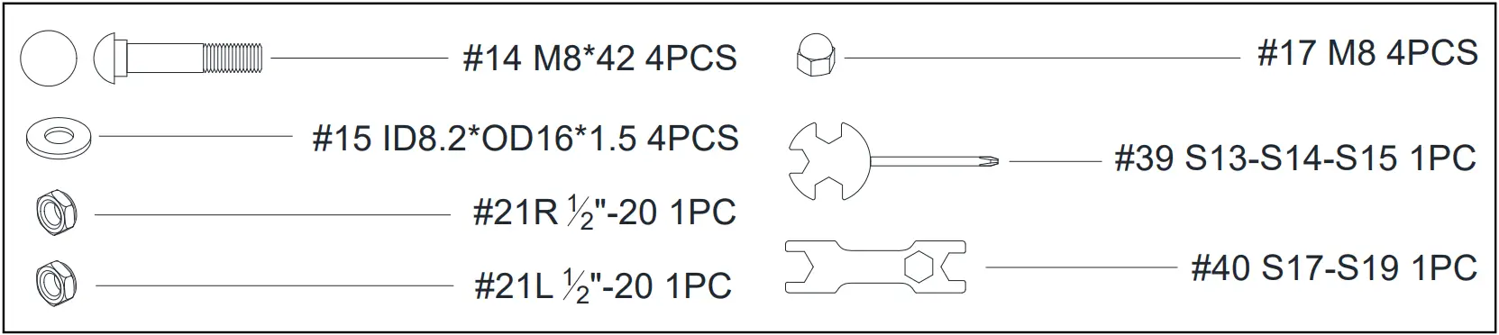 SUNNY Health Fitness SF B020029 PWR Cycle Electric Under Desk Bike - fig 2