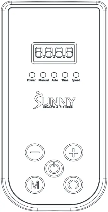 SUNNY Health Fitness SF B020029 PWR Cycle Electric Under Desk Bike - fig 9