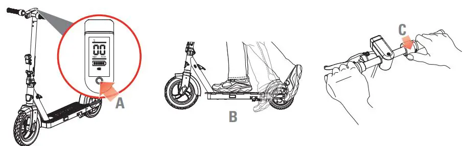 Razor C25 Electric Hub Motor Scooter 13