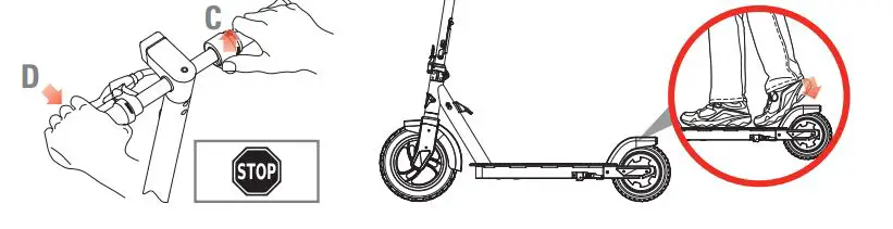 Razor C25 Electric Hub Motor Scooter 15