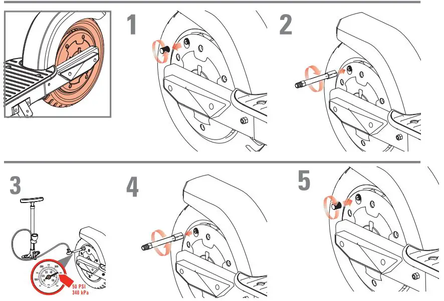 Razor C25 Electric Hub Motor Scooter 6