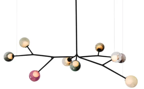 BOCCI-38.9Va.2-38V-Armature-with-9-Blown-Glass-Spheres-PRODUCT