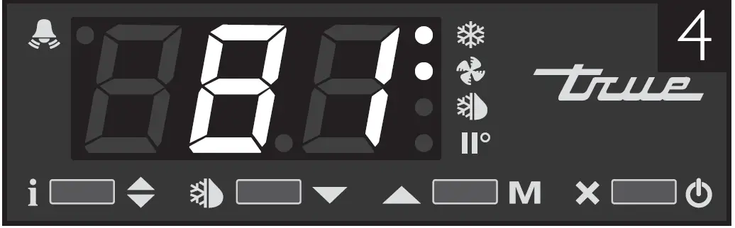 true STA1RRT89-1S-1S Solid Rear Door Insulated Roll- 65